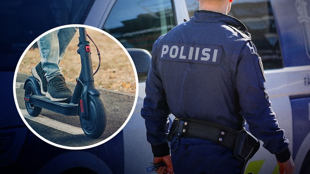 Poliisi etsii naisia häiritsevää sähköskuuttaajaa Joensuussa.