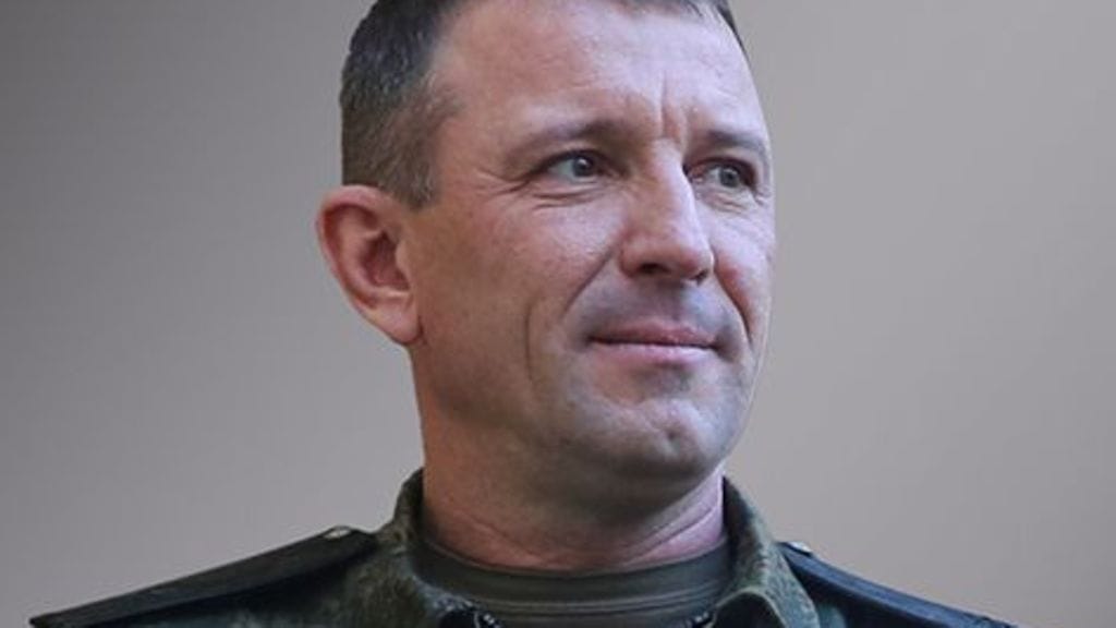 Ivan Popov kuvattuna vuonna 2022, kun hänet ylennettiin kenraalimajuriksi.