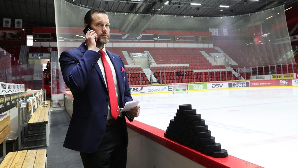 Markus Lindström työskenteli HIFK:ssa vuodesta 2012 lähtien.