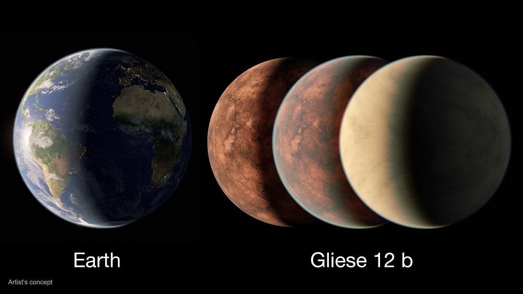 Gliese 12 b on lähin Maan kokoinen ja lämpöinen planeetta.