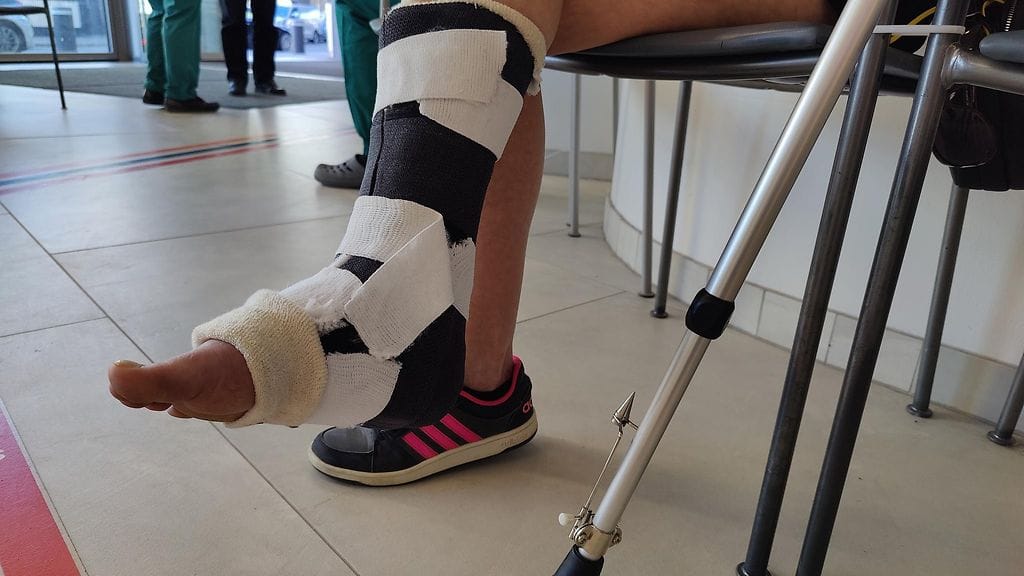 Työtapaturmia sattuu yli 100  000 vuosittain. Kuvituskuva.