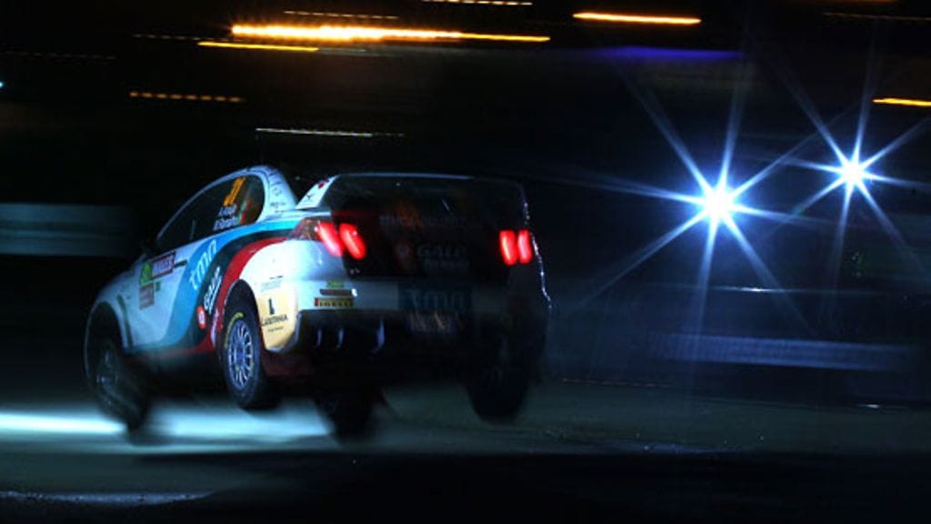 Armindo Araujo Britannian MM-rallissa 2010.