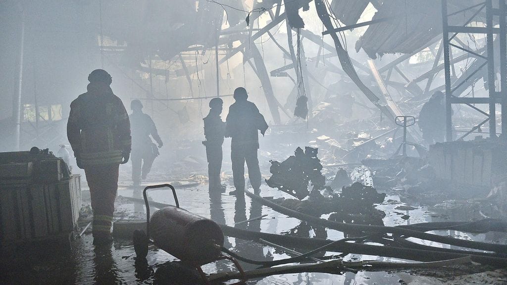 Arkistokuvaa Harkovasta.