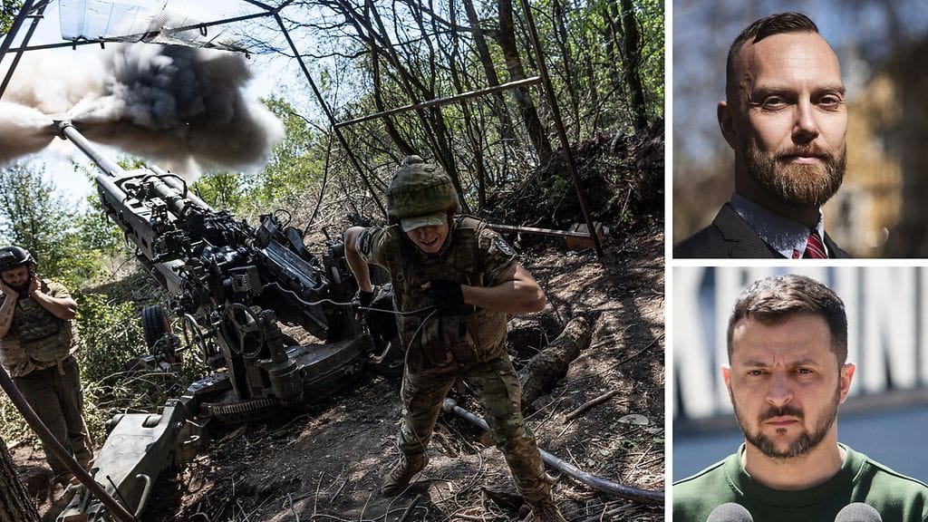 Ukrainan on toistuvasti kerrottu kärsivän tykistökranaattipulasta.