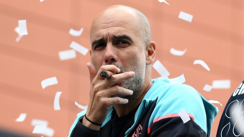 Pep Guardiolan sopimus päättyy kesällä 2025.