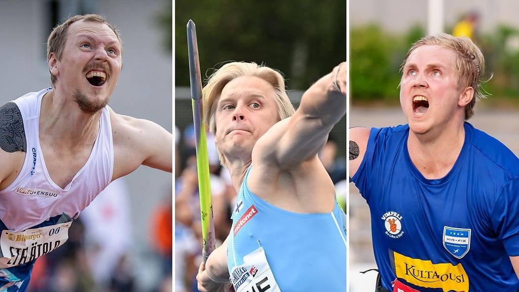 Lassi Etelätalo, Topias Laine ja Toni Kuusela ovat valintakelpoisia Rooman EM-kisoihin.
