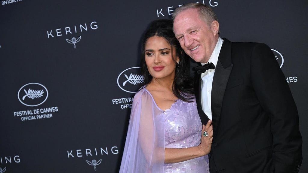 Salma Hayek ja François-Henri Pinault.