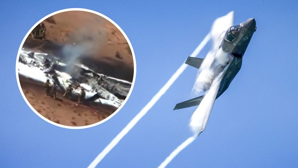 Vakavasti loukkaantunut lentäjä käytti heittoistuinta ennen kuin kone törmäsi maahan. Kuvassa lentävä F-35 ei liity tapaukseen.