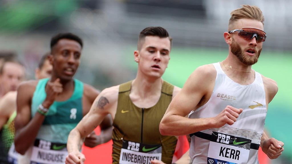 Josh Kerr (oik.) ei kilpaile yleisurheilun EM-kisoissa Roomassa.