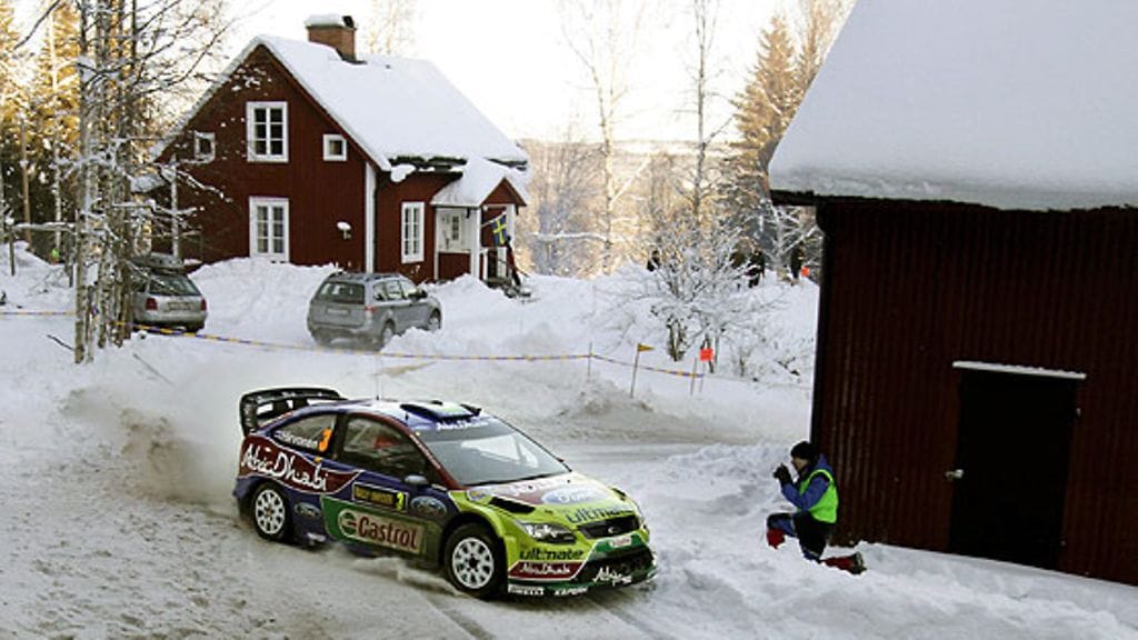 Mikko Hirvonen, kuva: EPA/MICKE FRANSSON