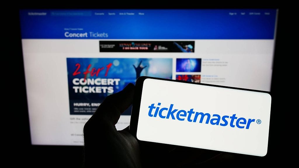 Yhdysvaltalainen Ticketmaster on maailman suurimpia tapahtumalippujen verkkomyyntialustoja.