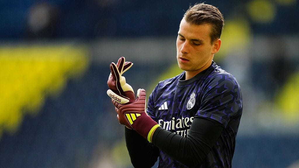 Andri Lunin on kärsinyt Mestarien liigan finaalin alla influenssasta.