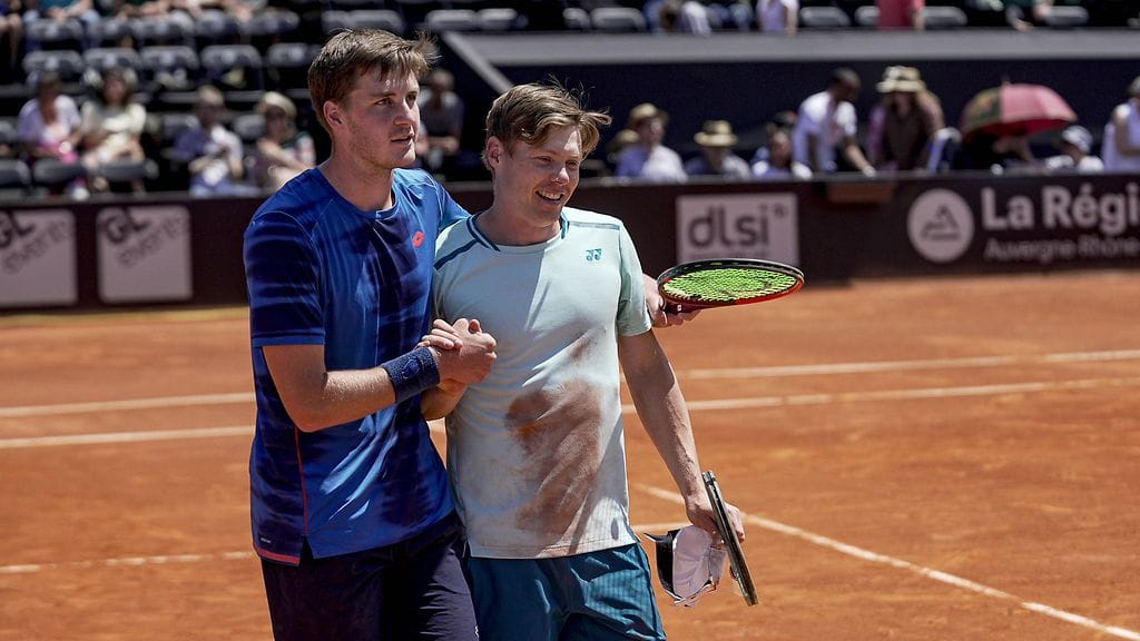 Harri Heliövaara ja Henry Patten päihittivät viidenneksi Ranskan avoimissa sijoitetun nelinpeliparin.