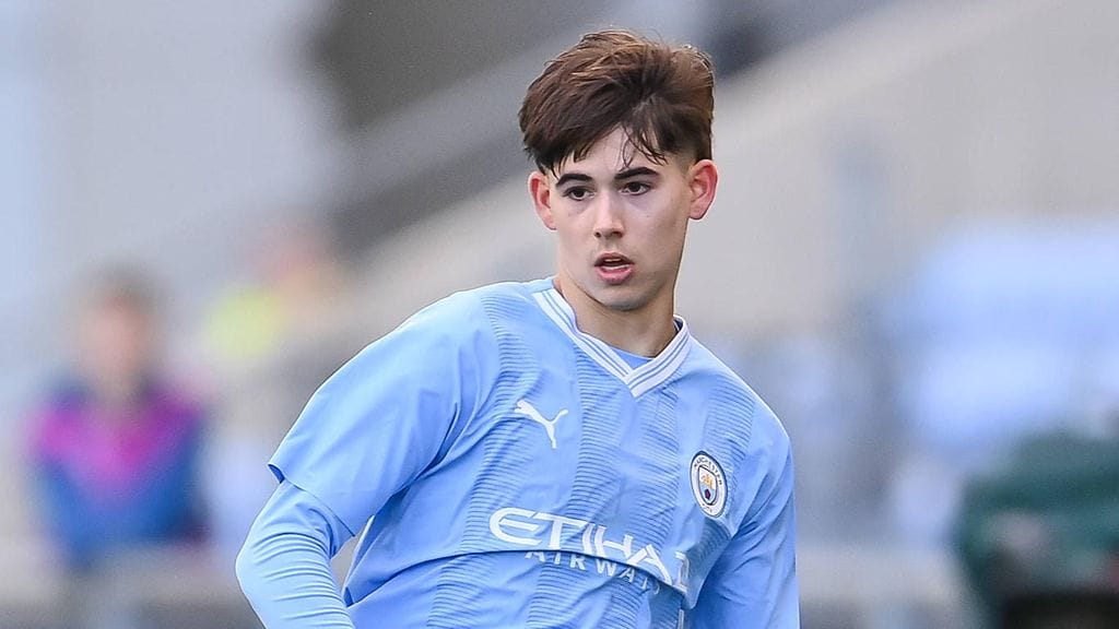 Tomas Galvez pelaa Manchester Cityn organisaatiossa.