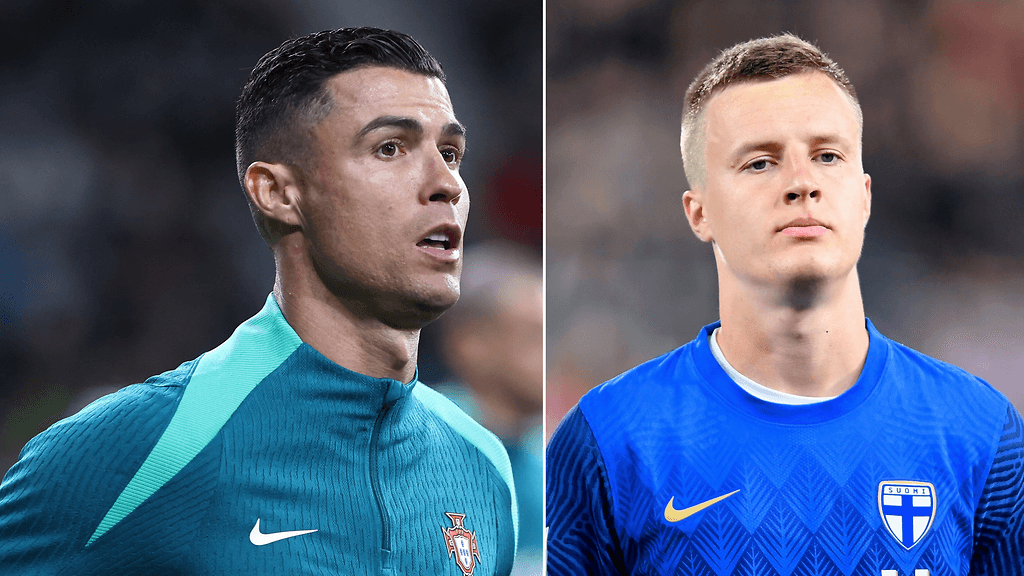 Cristiano Ronaldo jäi sivuun tiistain maaottelusta Suomea vastaan.