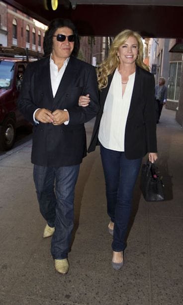 Gene Simmons ja Shannon Tweed.