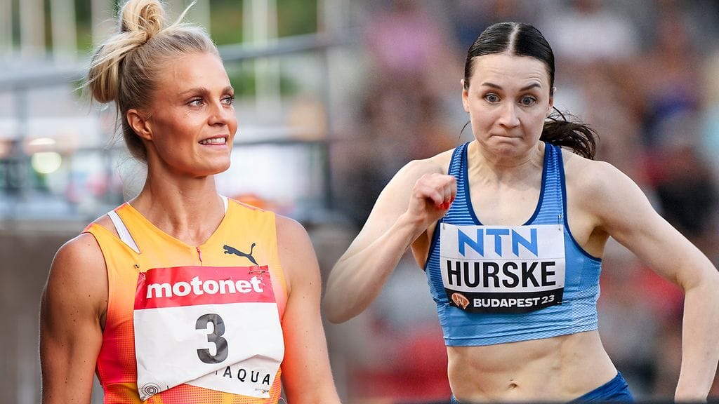 Lotta Harala ja Reetta Hurske edustavat Suomea 100 metrin aidoissa EM-kisoissa.