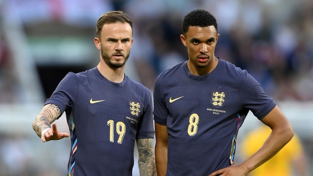 James Maddison (vas.) ei mahdu Englannin EM-miehistöön.