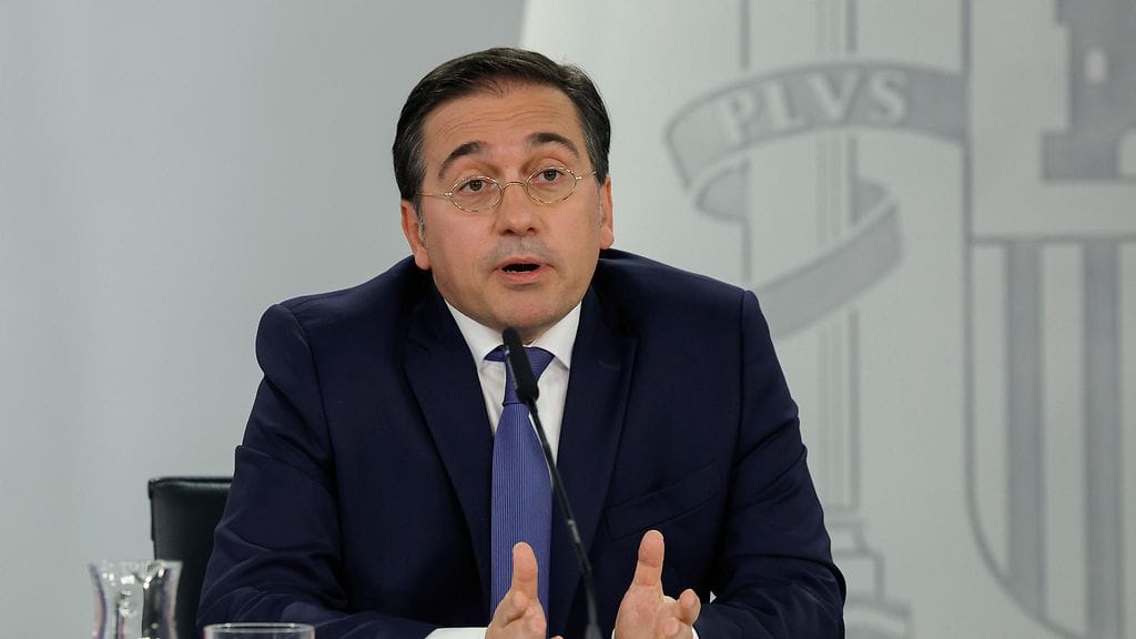 Espanjan ulkoministeri Jose Manuel Albares kertoi Espanjan liittyvän Etelä-Afrikan kanteeseen Israelia vastaan