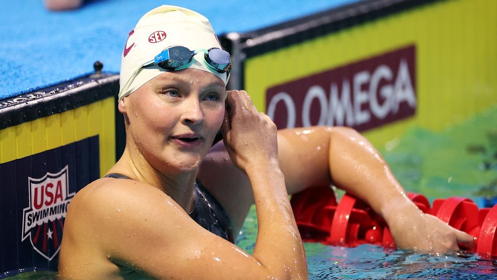 Kensey McMahon Yhdysvaltojen mestaruuskisoissa kesällä 2023.