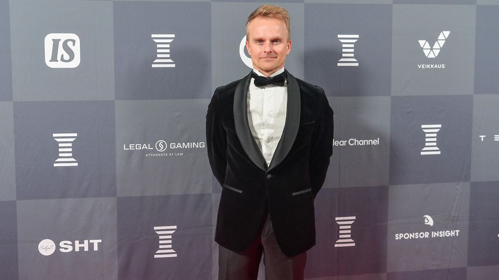 Heikki Kovalainen Urheilugaalassa viime tammikuussa.