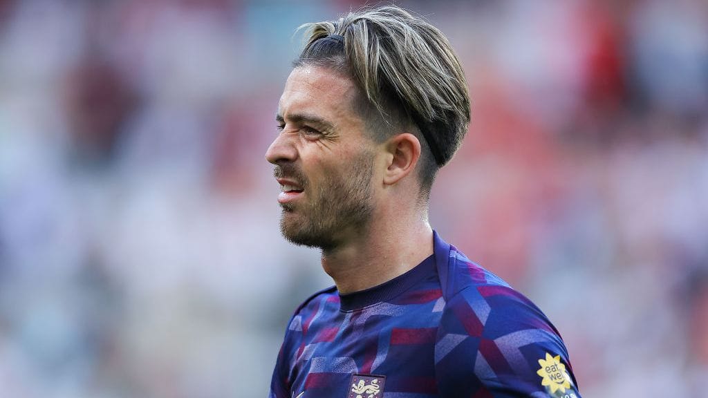 Jack Grealish ei mahtunut Gareth Southgaten nimeämään 26 pelaajan EM-miehistöön.