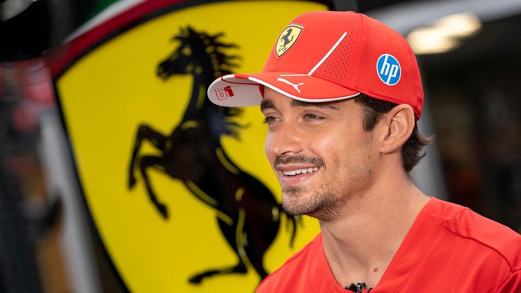 Charles Leclerc on tyytyväinen Ferrarin viimeaikaiseen kehityskaareen.