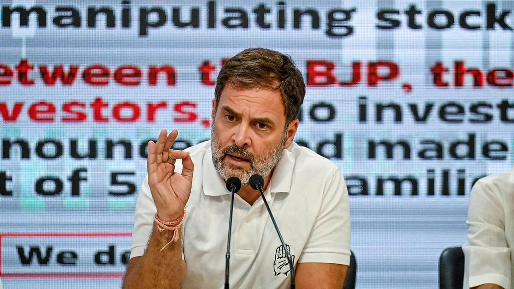 Rahul Gandi kuuluu Gandhien poliittiseen mahtisukuun.