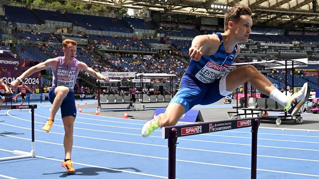 Tuomas Lehtonen aitoi kauden parhaansa Rooman EM-kisoissa.