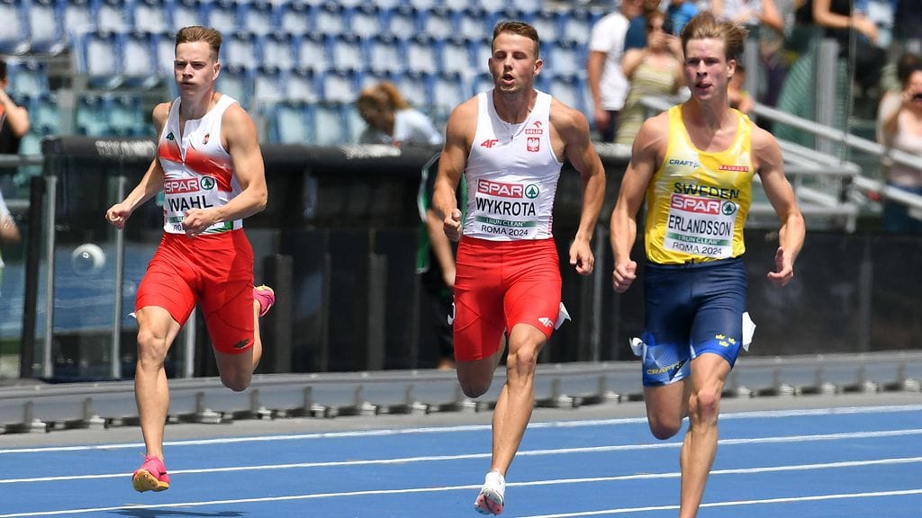 Erik Erlandssonin paikkaa 200 metrin finaalissa veivattiin kulisseissa edestakaisin. Lopulta 20-vuotias ruotsalainen sai paikan maanantai-illan loppukilpailussa.