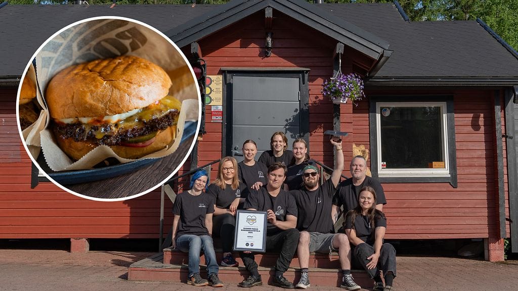Suomen paras hampurilaisravintola 2024 on hankasalmelainen Grill Room.