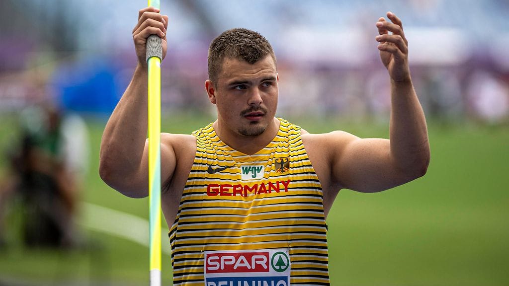 Max Dehning on tämän kauden Euroopan tilastokärki tuloksella 90,20.