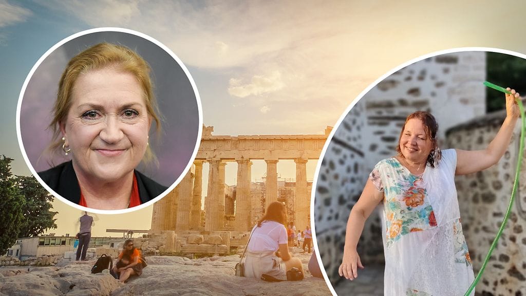 Ateenassa asuva Liisa Puhalainen kertoo konsteja, joilla pysymään viileänä paahteisessa Kreikassa.
