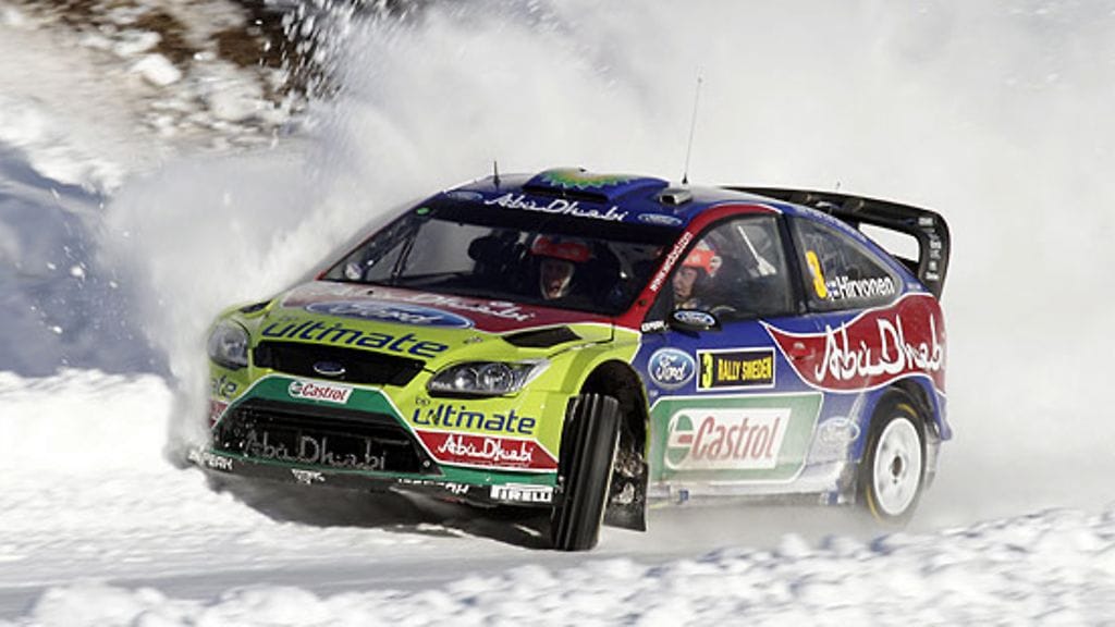 Mikko Hirvonen, kuva: EPA/MICKE FRANSSON