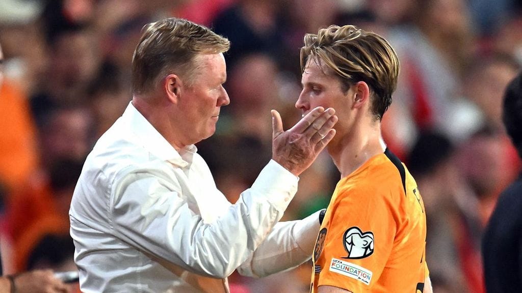 Ronald Koeman olisi toivonut Frenkie de Jongin olevan pelikunnossa.