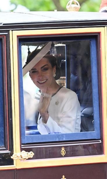 Prinsessa Catherine autossa