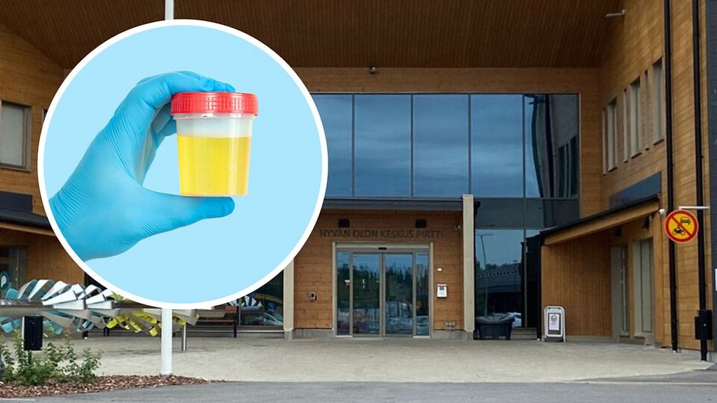 Salakuuntelu tapahtui Pudasjärven terveysasemalla virtsanäytteen antamisen yhteydessä. Kuvituskuva.