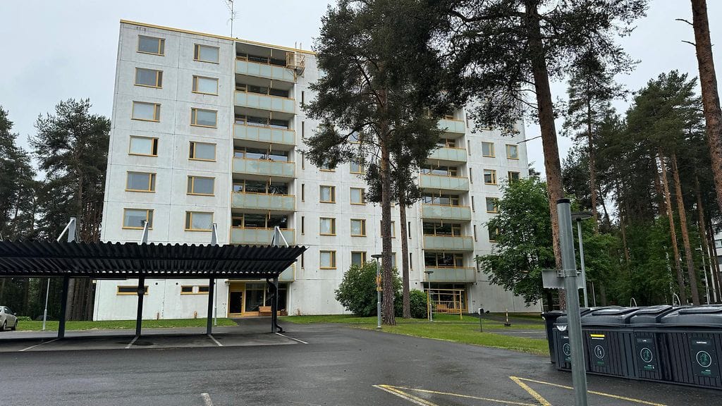 Oululaismies joutui vakavan väkivallanteon kohteeksi tällä parkkipaikalla.