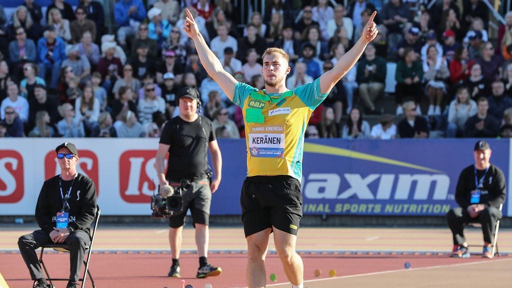Toni Keränen heitti keihään komeasti uuteen ennätykseensä: "Vihdoinkin-fiilis"