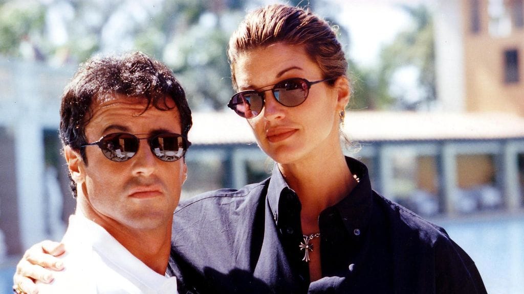 Sylvester Stallone ja Janice Dickinson seurustelivat lyhyesti vuonna 1994.