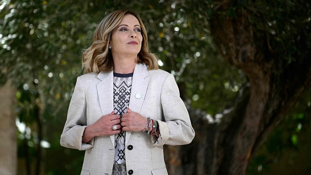 Italian pääministeri Giorgia Meloni