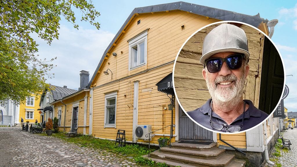 Hollywood-ohjaaja söi juhannusaterian porvoolaisessa Meet District ravintolassa. Kuvassa näkyy ravintola entisessä ulkoasussaan.