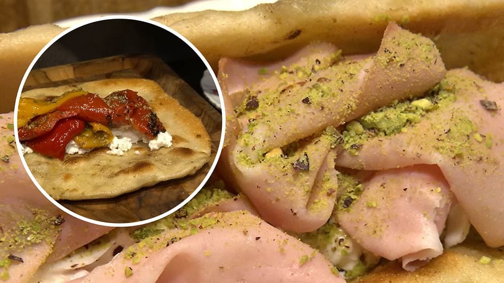 Piadina-pannuleipä paistuu muutamassa minuutissa. Täytteisiin voi käyttää luovuutta.