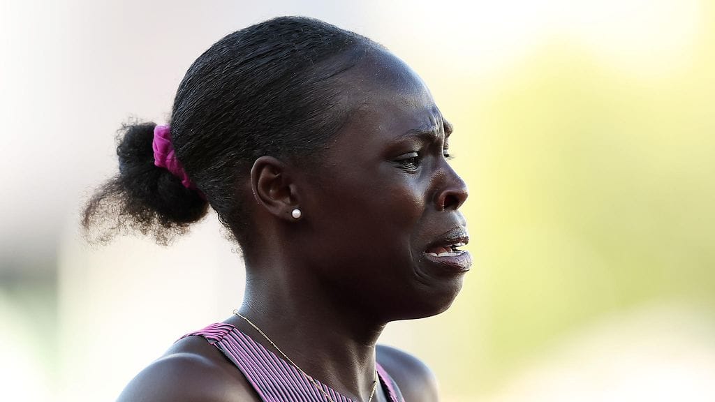 Athing Mu itki kaatumisen vietyä hänen mahdollisuutensa päästä Pariisin olympialaisiin.