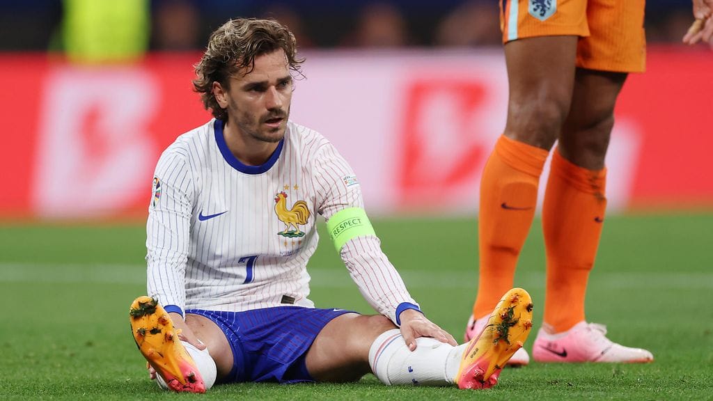 Antoine Griezmann ei ole tottunut sivurooliin Ranskan otteluissa.