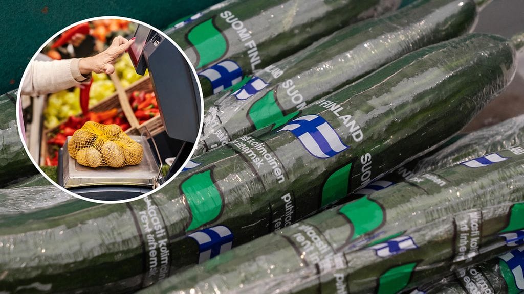 Saako kaupan hedelmävaa'alla punnita samanaikaisesti vaikka kymmenen kurkkua ja lätkäistä yhteisen hintalapun yhteen kurkkuun?