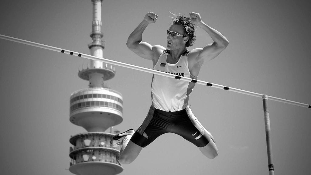 Tim Lobinger hyppäsi komean seiväshyppyuran monine arvokisamitaleineen.