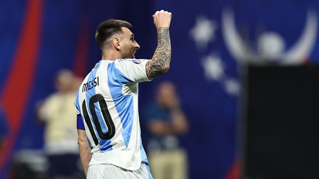 Lionel Messi alusti Argentiinan voittomaalin.