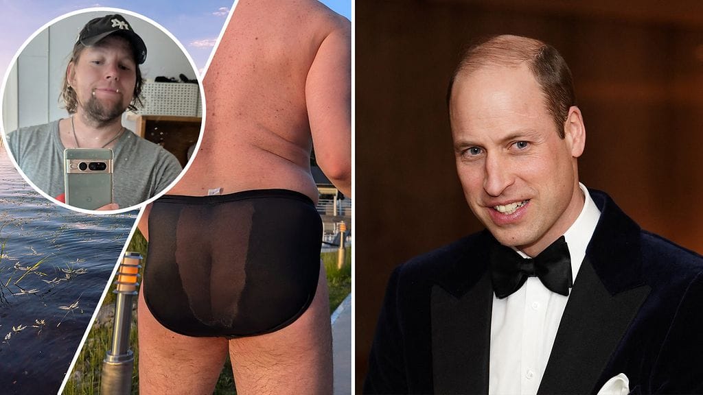 Ronin uimahousut tekivät tepposet. Prinssi William puolestaan esitteli tanssitaitojaan.