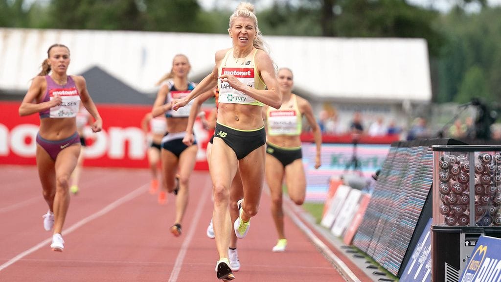 Sara Lappalainen kiri 1500 metrillä Suomen mestariksi.